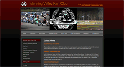 Desktop Screenshot of manningvalleykartclub.com.au